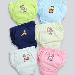MooNKids Pack Of 6 Printed Cotton Briefs-picture-16