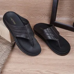 Metro Men Leather Comfort Sandals-picture-18