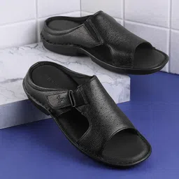 Metro Men Leather Comfort Sandals-picture-16