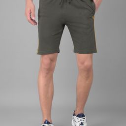 Dollar Men Mid Rise Cotton Sports Shorts-picture-35