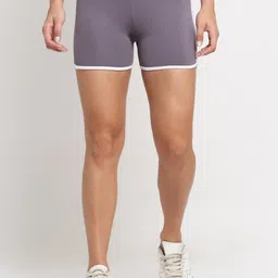 EVERDION Women Slim Fit Training or Gym Rapid Dry Sports Shorts-picture-32