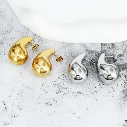 Krelin Teardrop Shaped Stud Earrings-picture-41
