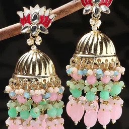 OOMPH Dome Shaped Jhumkas image 2