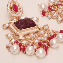 Young & Forever Gold-Plated Contemporary Chandbalis Earrings-picture-26