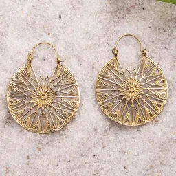 Studio One Love Crescent Shaped Chandbalis Earrings-picture-40