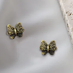 Comet Busters Metal Butterfly Studs Earrings-picture-21