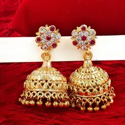 Anujeet Fashion Hub Contemporary Jhumkas Earrings-image-64