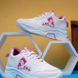 BUCADIA Girls Round Toe Lightweight Sneakers-picture-28