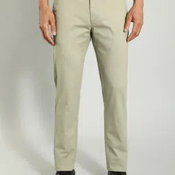 Indian Terrain Men Brooklyn Slim Fit Mid-Rise Chinos Trousers-picture-19