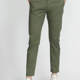 Flying Machine Men Tapered Fit Chinos Trousers-picture-31