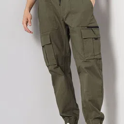 Celio Men Mid Rise Cargos-image-60