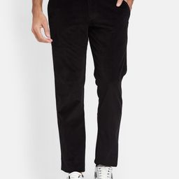 Octave Men Mid Rise Cotton Regular Trousers-picture-2