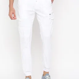 beevee Men Relaxed Tapered Fit Easy Wash Jogger image 1