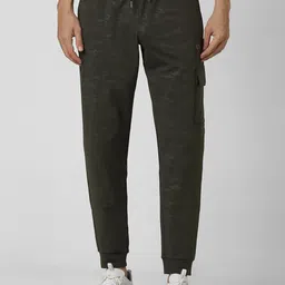 Van Heusen Flex Men Slim Fit Cotton Joggers Trousers-picture-41