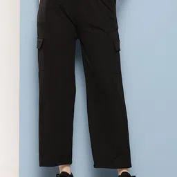 Aarika Girls Smart Flared Chinos Trousers-image-89
