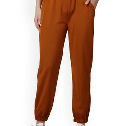 Popwings Women Smart Loose Fit Mid Rise Joggers-picture-29