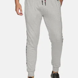 THE HOLLANDER Men Typography Printed Terry Cotton Terry Mid Rise Jogger-image-31