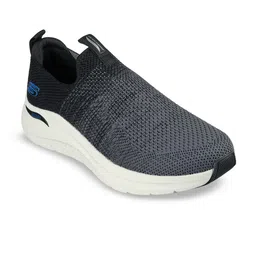 Skechers MenSelf Design Slip On Non Marking Round Toe Casual Shoes-picture-35