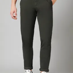 Cantabil Men Mid-Rise Comfort Fit Cotton Trousers-picture-17