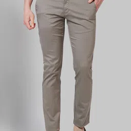 Parx Men Tapered Fit Mid Rise Trousers-picture-40