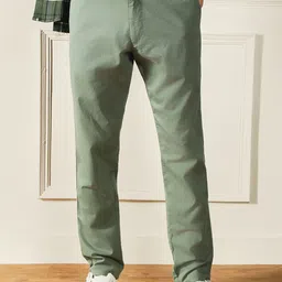 Dennis Lingo Men Slim Fit Cotton Casual Trouser-image-80