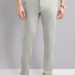 AD By Arvind Men Slim Fit Trousers-picture-24