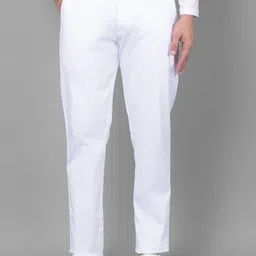 Crimsoune Club Men Mid Rise Plain Slim Fit Trousers-image-55