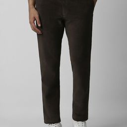 Van Heusen Sport Men Mid-Rise Slim Fit Corduroy Trousers-picture-35
