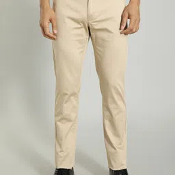 Indian Terrain Men Brooklyn Slim Fit Trousers-image-39