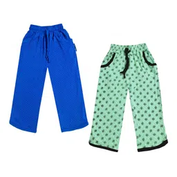 IndiWeaves Girls Pack of 2 Mid-Rise Cotton Printed Capris-picture-21