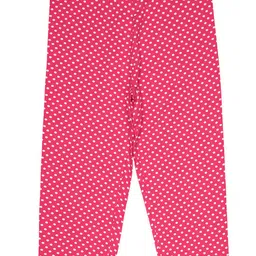 Bodycare Girls Polka Dot Printed Cotton Capris-image-47