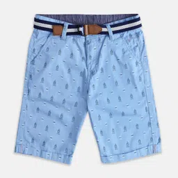 Pantaloons Junior Boys Conversational Printed Cotton Shorts image 1