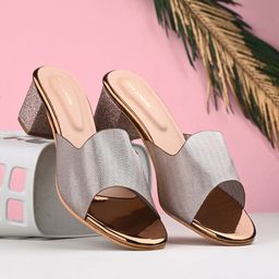 CLOG LONDON Textured Open Toe Block Heels-picture-43