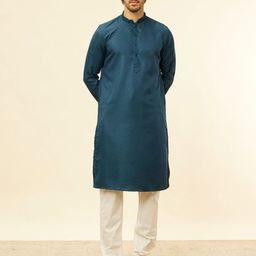 Manyavar Regular Kurta with Pyjamas-picture-2
