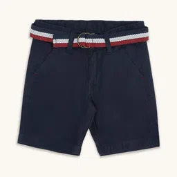 Pantaloons Junior Boys Solid Cotton Shorts-image-20