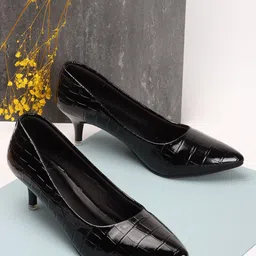 Carlton London Textured Party Kitten Pumps-picture-37