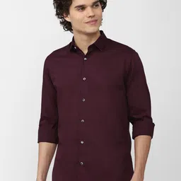 Peter England Casuals Men Slim Fit Casual Cotton Shirt-picture-35