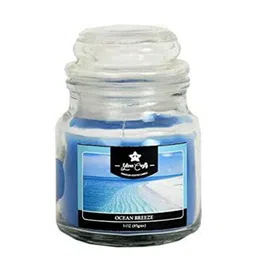 Sitara Crafts Blue Lead-Free Wick Jar Candle-picture-23