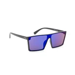 IRUS by IDEE Men Square Sunglasses with UV Protected Lens IRS1231C2SG image 1
