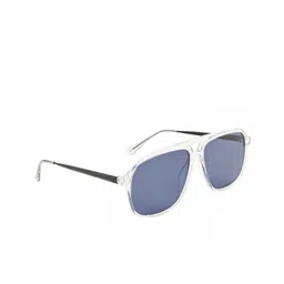OPIUM Men Blue Lens & White Rectangle Sunglasses with Polarised Lens OP-1903-C03-picture-58
