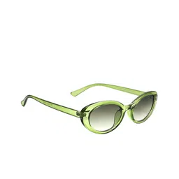 Peter Jones Eyewear Women Green Lens & Green Cateye Sunglasses with UV Protected Lens-picture-33