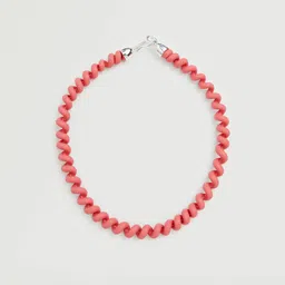 MANGO Clay Cord Design Necklace-picture-23