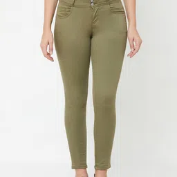 Kraus Jeans Women Mid Rise Skinny Fit Stretchable Jeans-image-7