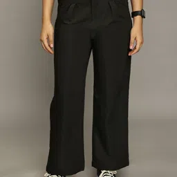The Roadster Lifestyle Co Loose-Fit Baggy Trousers-image-74
