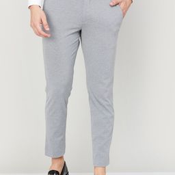 CODE by Lifestyle Men Mid-Rise Plain Formal Trousers-picture-20