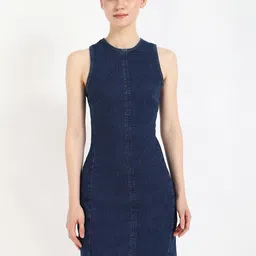 Calvin Klein Jeans Women Bodycon Denim Dress-picture-33