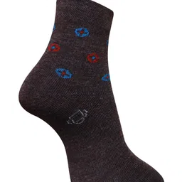 Dollar Socks Men Pack Of 3 Pure Woolen Ankle Length Socks image 4