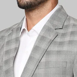 Raymond Checked Single Breasted 3 Pcs Suit image 2