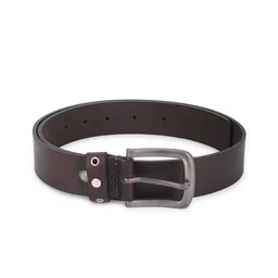 The Roadster Lifestyle Co. Men Casual Textured Leather Belt image 3