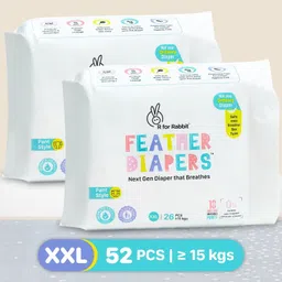 r for rabbit Feather Diaper Pants Size XXL Combo Pack of 52 - XXL-picture-1